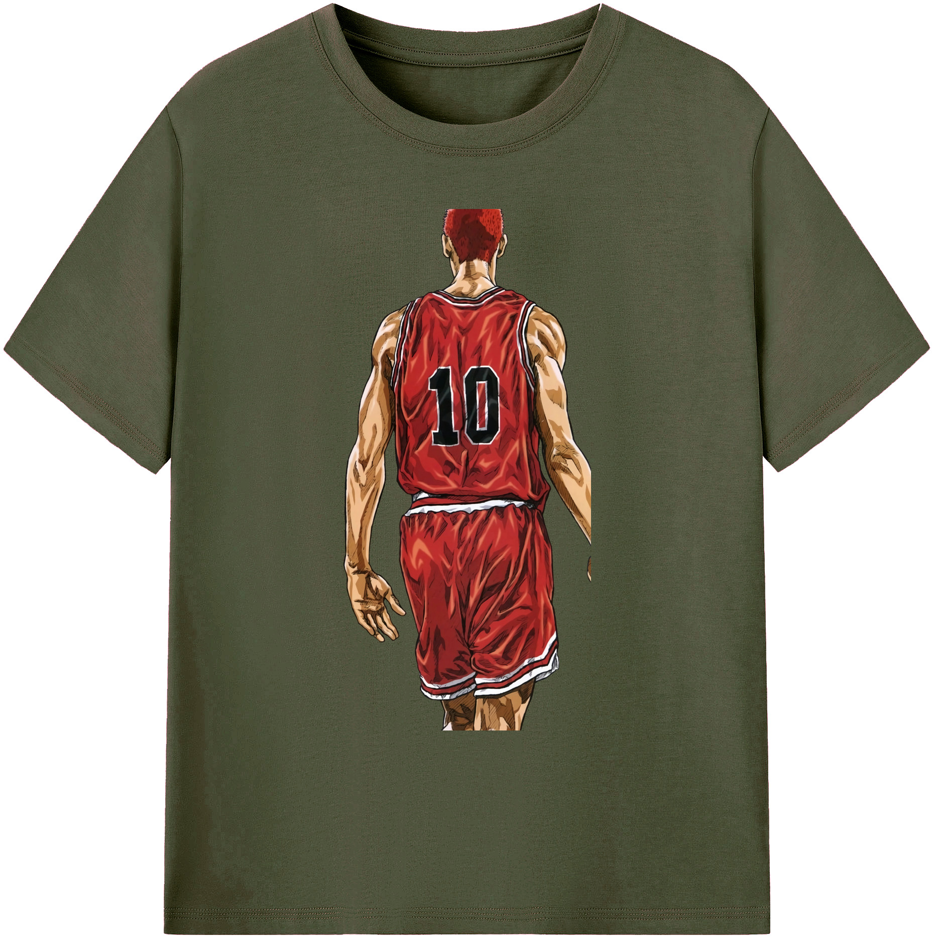 （画像用） SLAM DUNK／スラムダンク 綿100％ メンズ半袖Tシャツ｜肌触りやわらか＆通気性